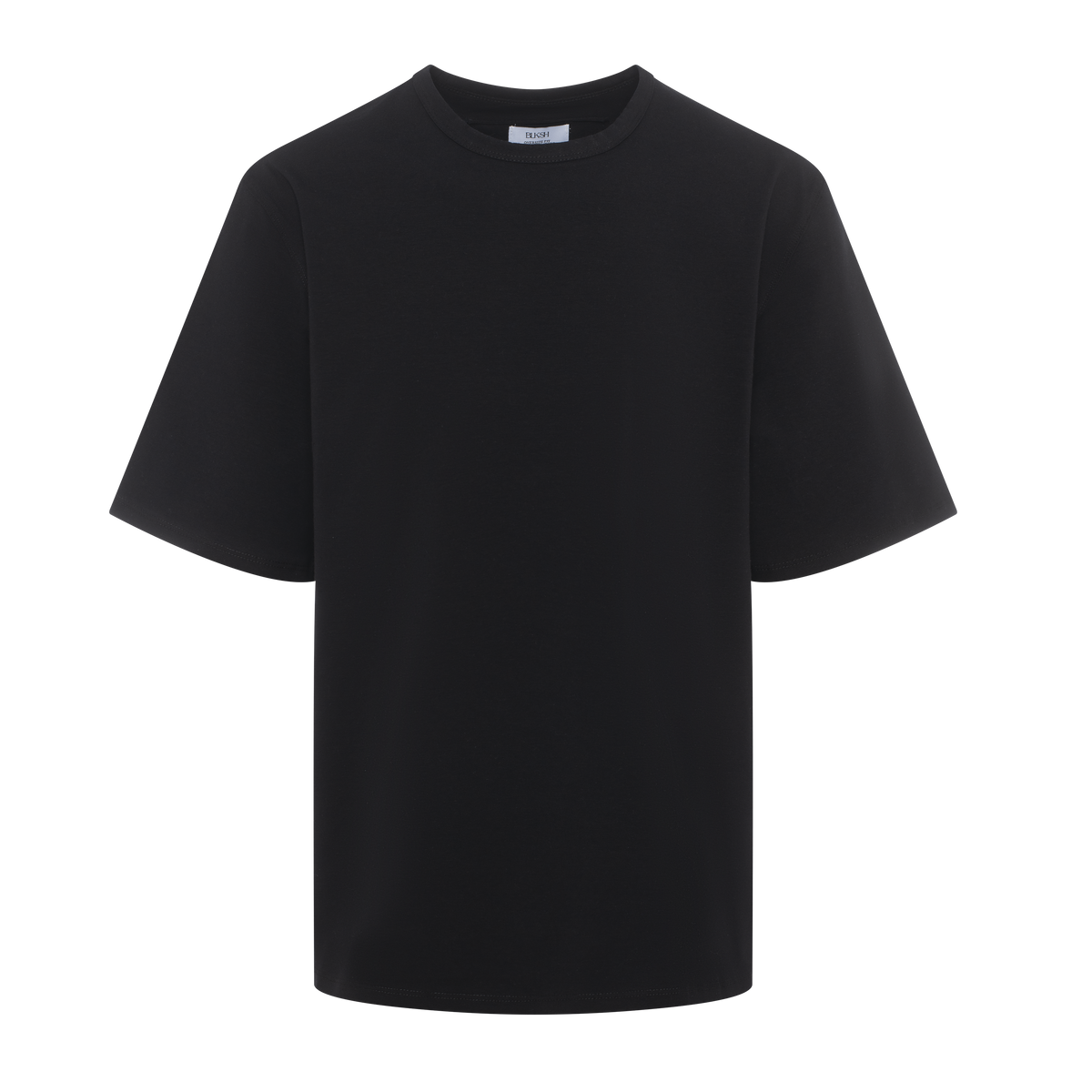 T-shirt Oversize · poids lourd — Noir