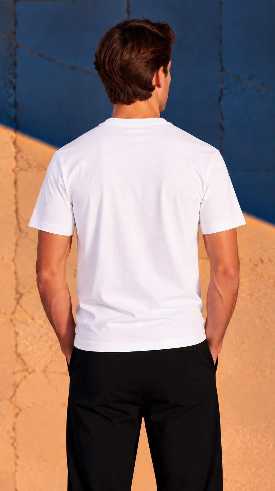T-shirt Regular · poids moyen — Blanc