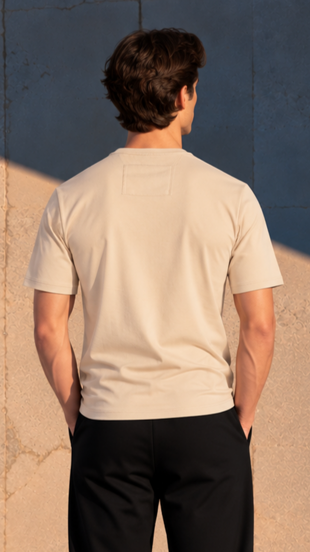 Heavyweight Regular Fit T-Shirt — Light Beige