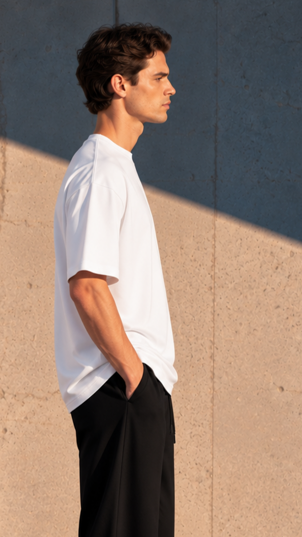 Midweight Oversize Fit T-Shirt — White