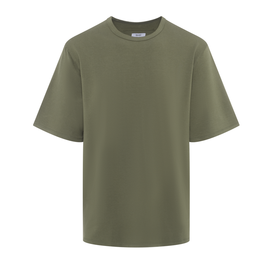 Heavyweight Oversize Fit T-Shirt — Olive Green