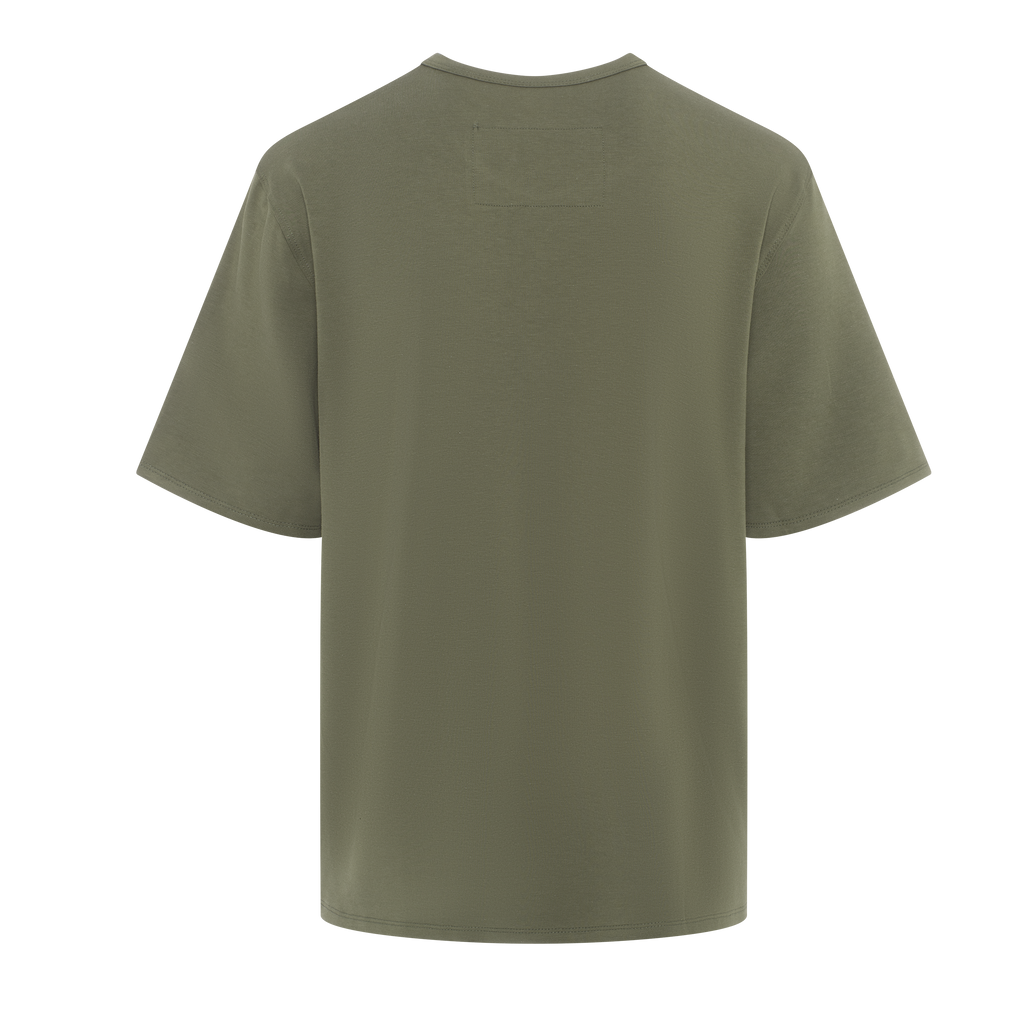 Heavyweight Oversize Fit T-Shirt — Olive Green