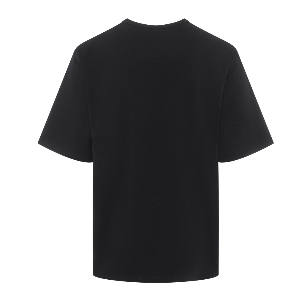Midweight Oversize Fit T-Shirt — Black