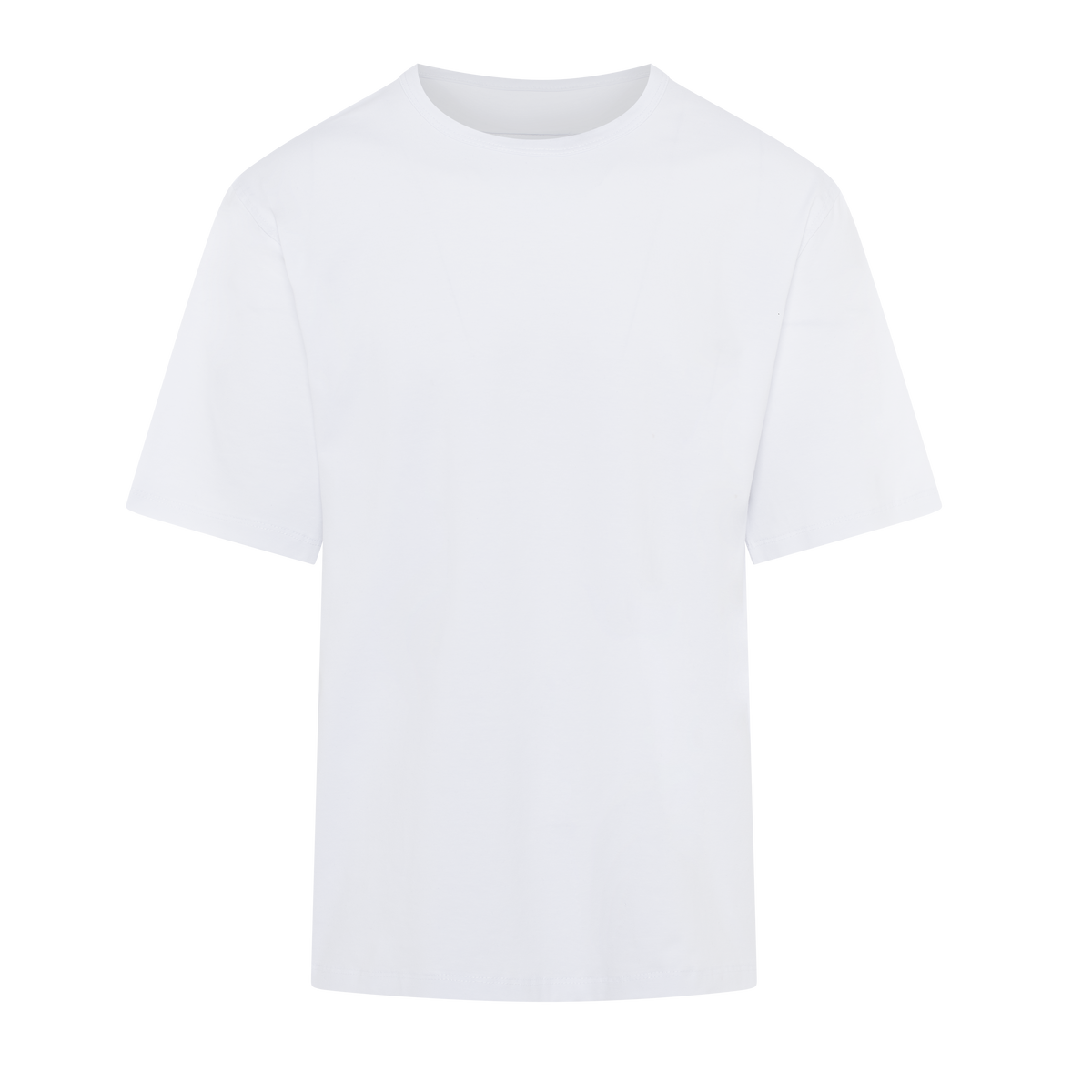 T-shirt Oversize · poids moyen — Blanc