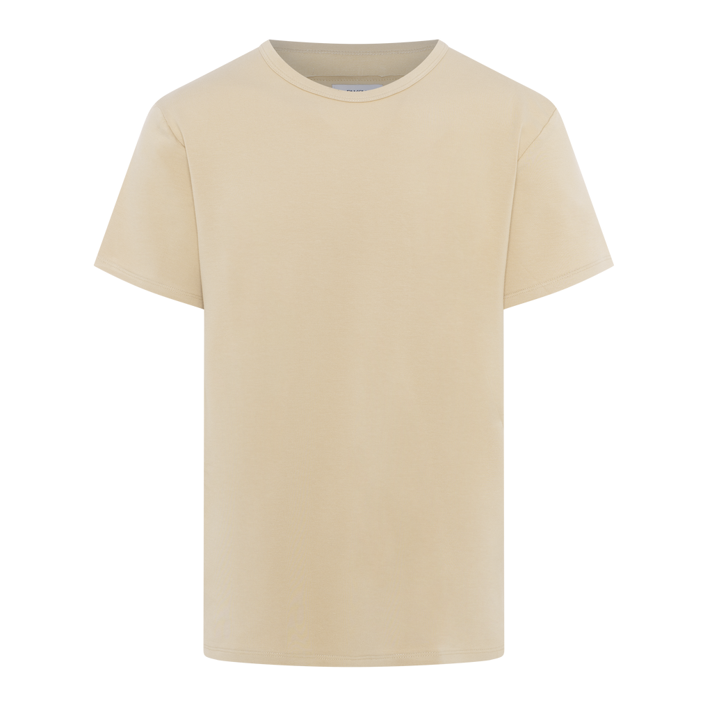 Heavyweight Regular Fit T-Shirt — Beige