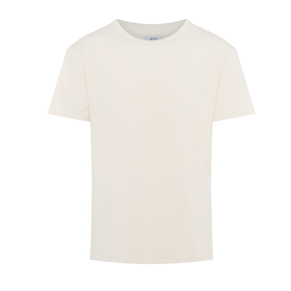 Heavyweight Regular Fit T-Shirt — Light Beige