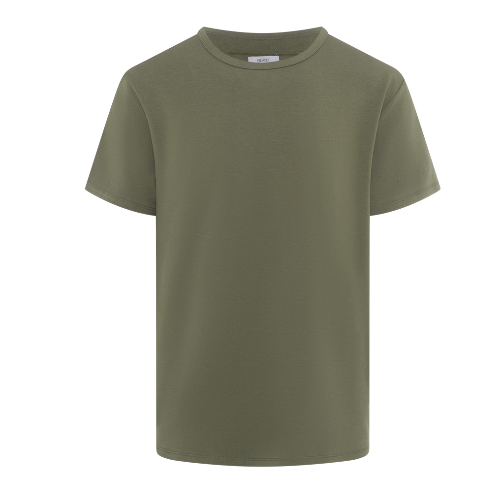 Heavyweight Regular Fit T-Shirt — Olive Green